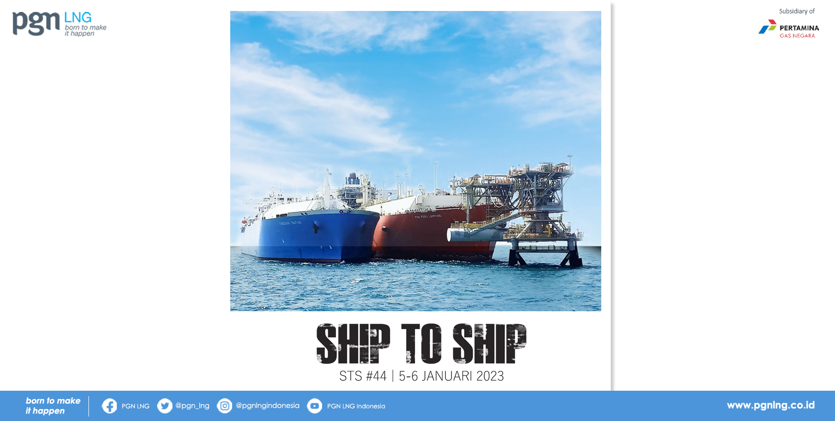  Ship-to-Ship Transfer (STS) ke-44