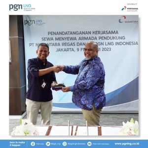 Penandatangan Kerjasama PGN LNG Dengan Nusantara Regas