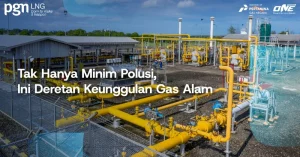 Gas Alam Menghasilkan Polusi Rendah